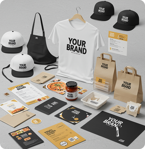 Produtos promocionais de marca personalizados